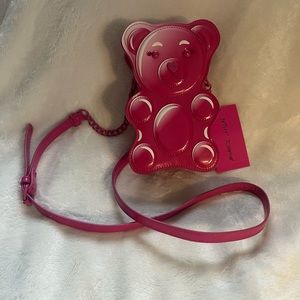 Betsey Johnson pink gummy bear purse!!!!